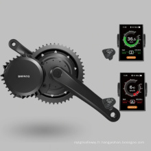 Vente en gros 36V 500W Bafang MID Drive Kits de conversion de vélo électrique